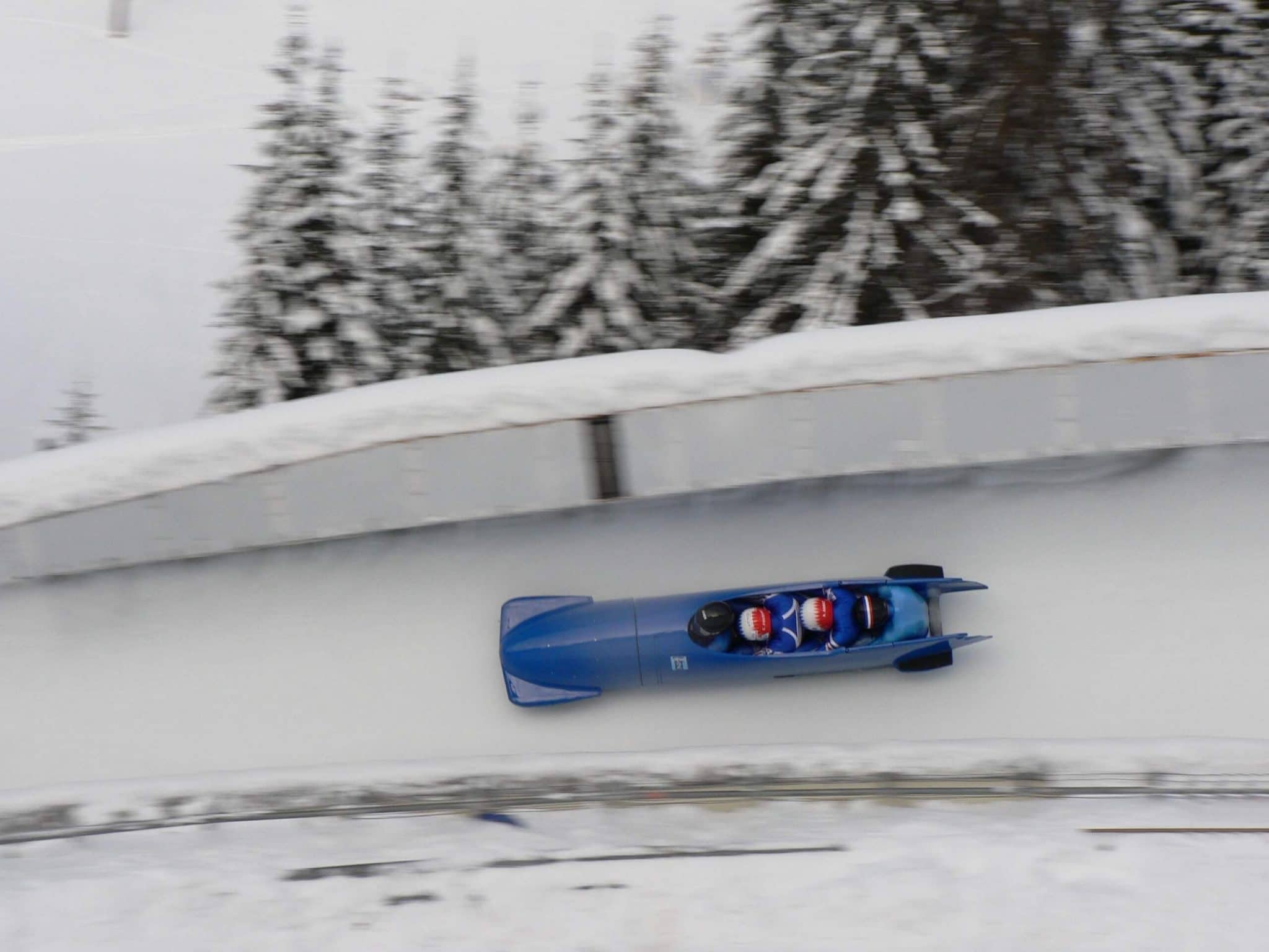 essayer le bobsleigh