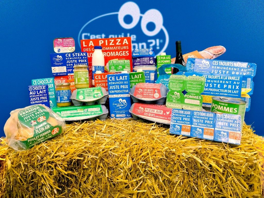 La marque de lait C’est qui le patron ?! numéro 1 des ventes