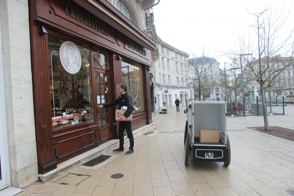 D’CLIK, un concept électrique à pédales pour la logistique urbaine