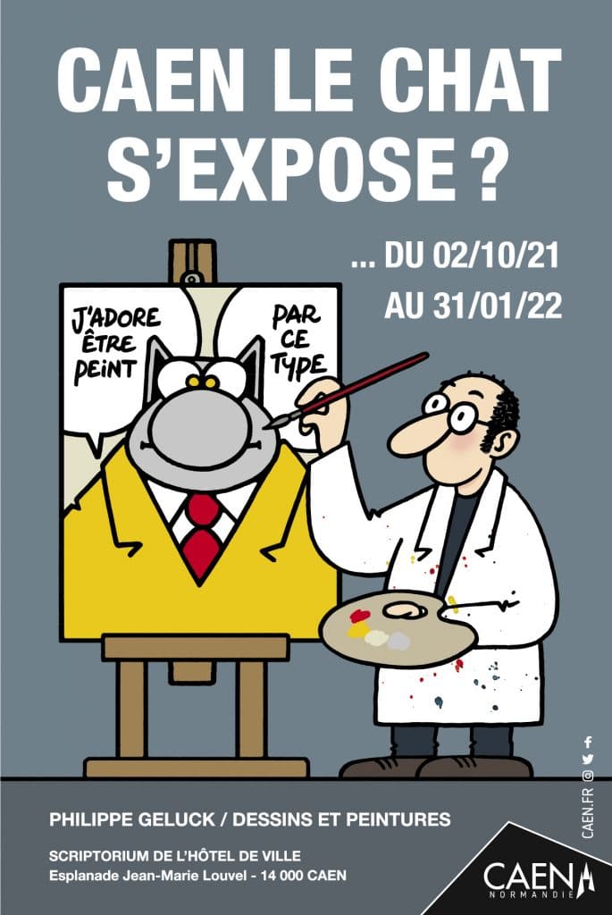 Le Chat s’expose en grand à Caen