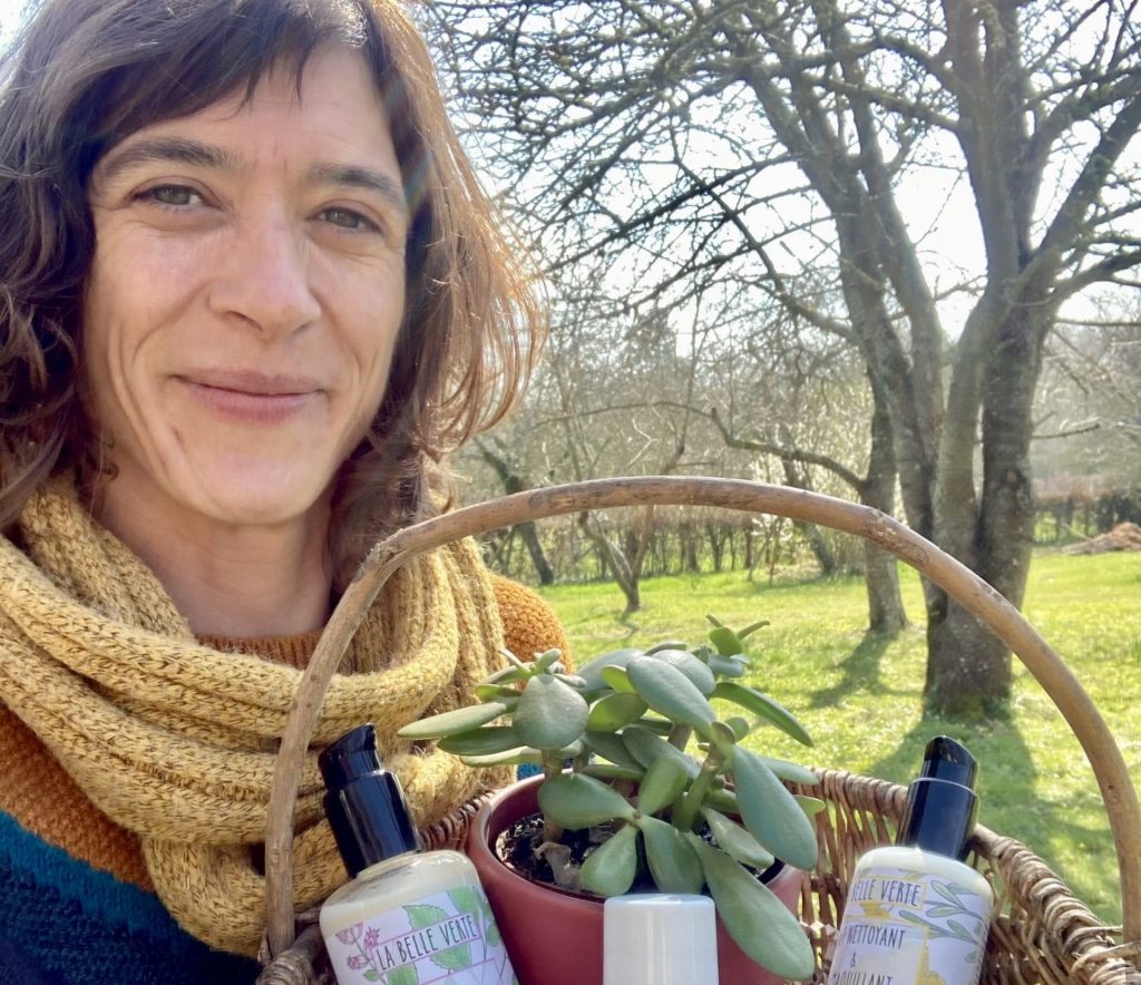 Avec La Belle verte, elle a créé une vie et des produits qui lui ressemblent