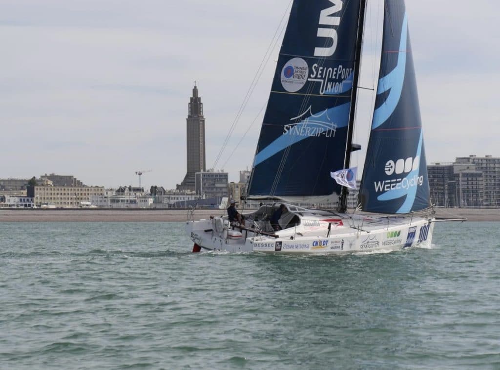 Au milieu de l’océan, la 15 éme édition de la Transat Jacques Vabre