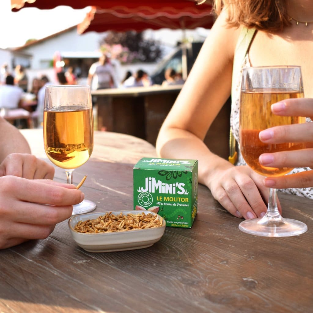 Goûtez aux criquets pour l’apéro avec Jimini’s !