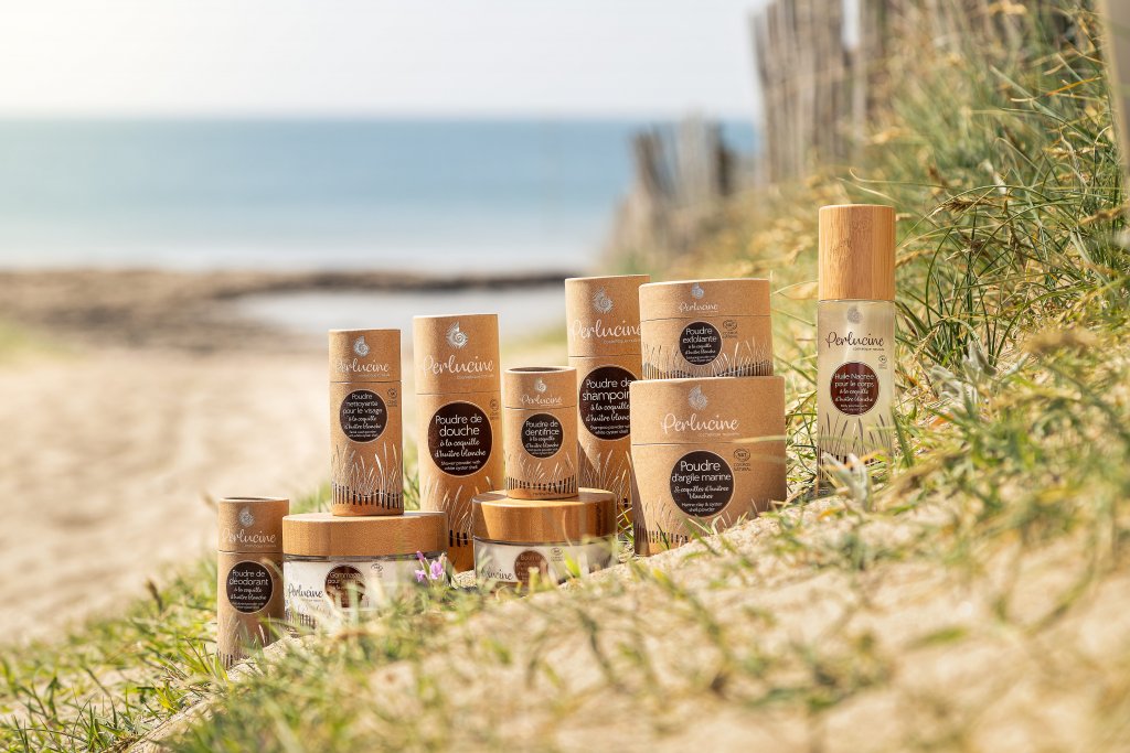 Perlucine, une marque de cosmétiques qui revalorise la coquille d’huître blanche