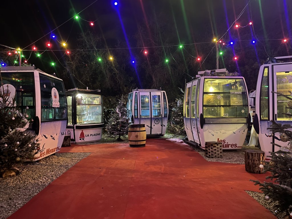 Mangez dans des télécabines près de Paris, le concept d’A Côté 2100.