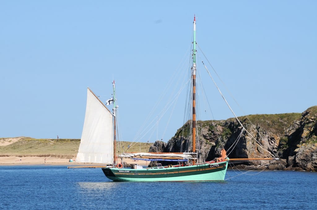 Benoît Le Roux, maquettiste sur l’île d’Houat