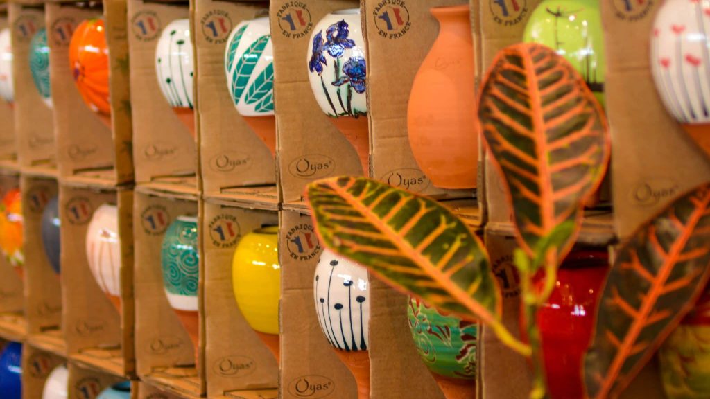 Jardinage : les Oyas, des poteries d’arrosage écologiques