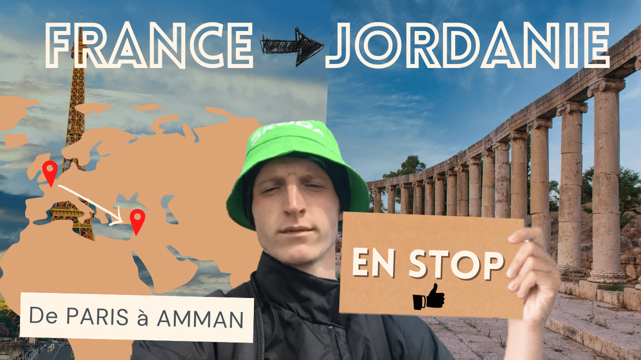 De la France à la Jordanie, le périple en auto-stop de Valérian Mauvais