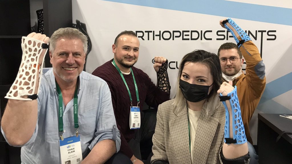 Des attelles 3D à base d’amidon de maïs pour remplacer le plâtre