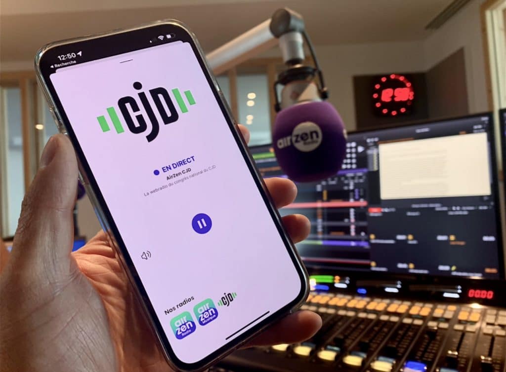 AirZen CJD, la webradio officielle du congrès national des jeunes dirigeants