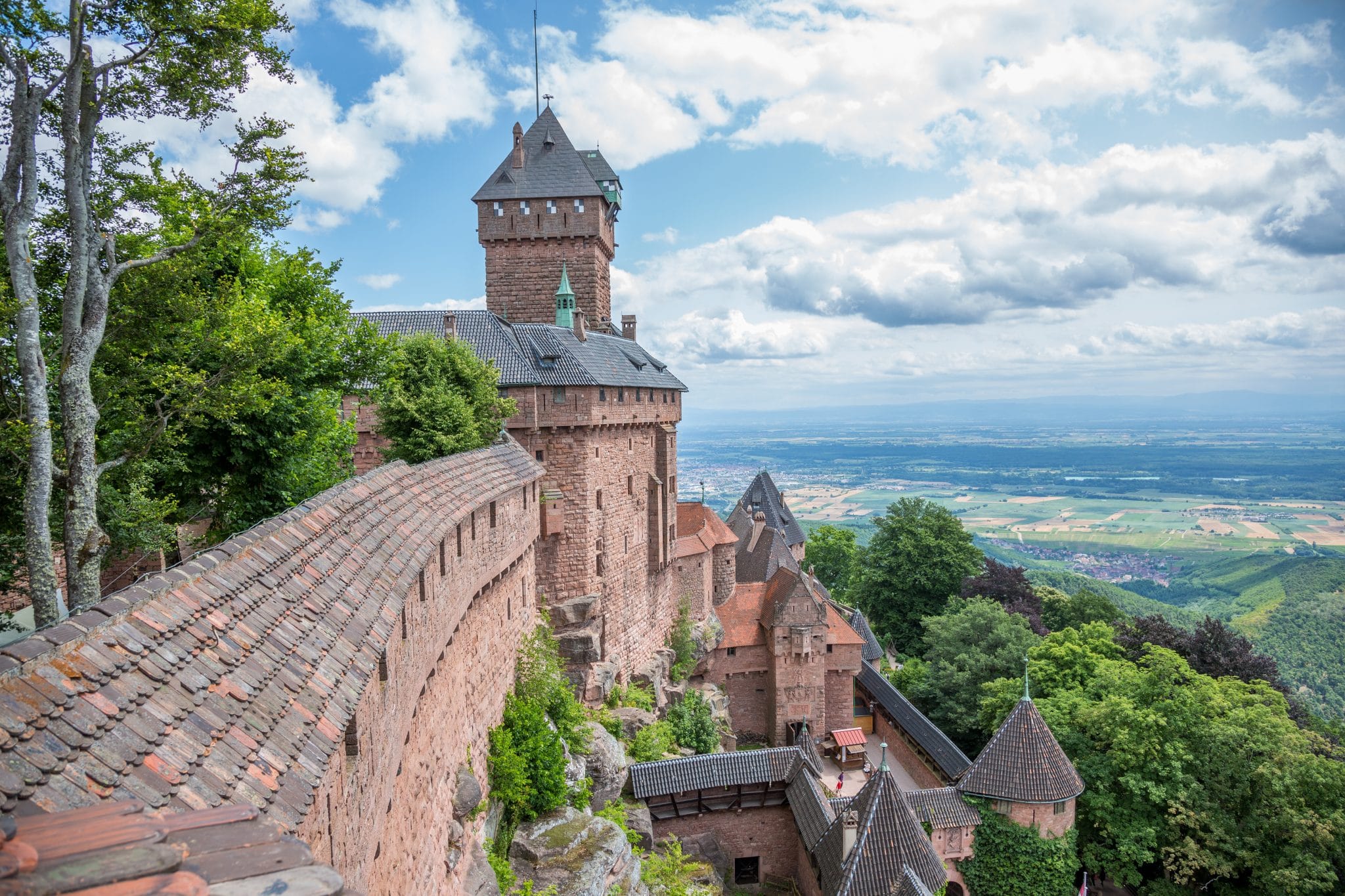 L’histoire des pierres du château du Haut-Koenigsbourg