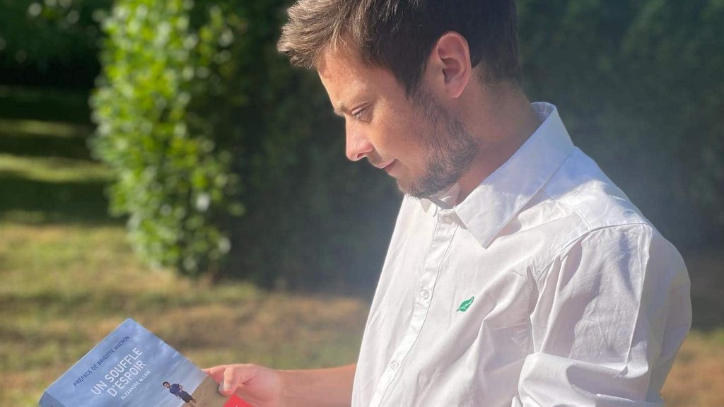 Livre : il veut donner “Un souffle d’espoir” face à la mucoviscidose