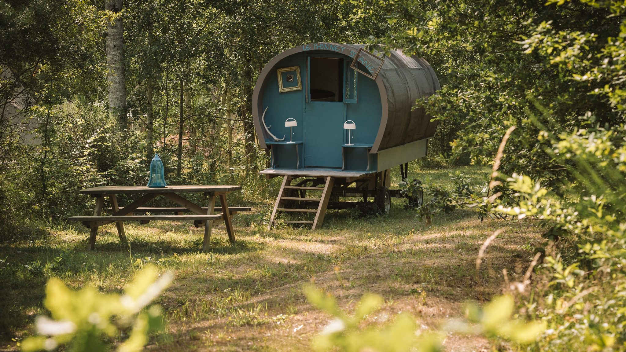 roulotte camping écologique nature glamping