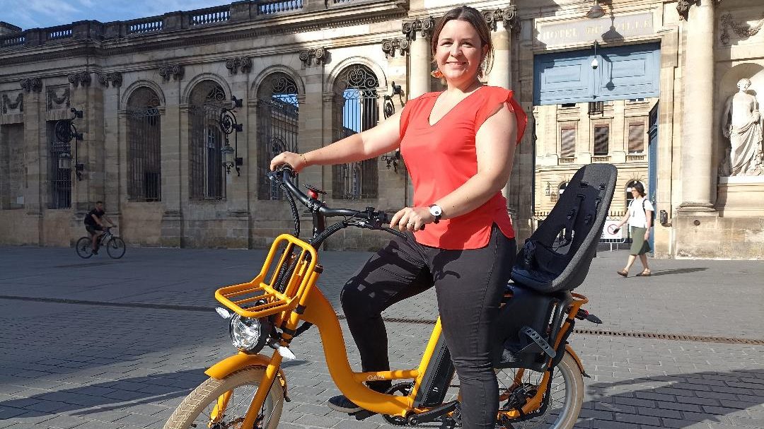 Amélie Guicheney, co-fondatrice de la marque de vélos Gaya