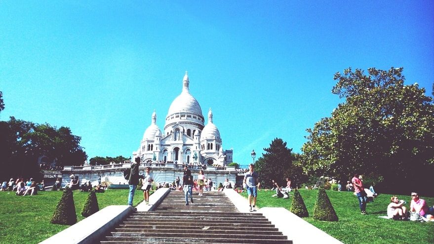 La basilique du Sacré-Coeur à Paris