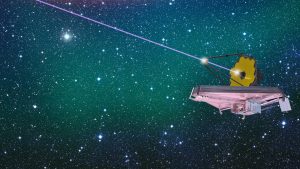 telescope James Webb dans l'espace