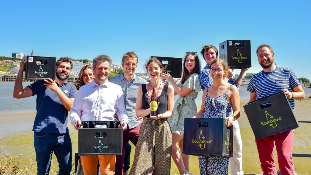 Nantes : le réemploi du verre par le retour des bouteilles consignées