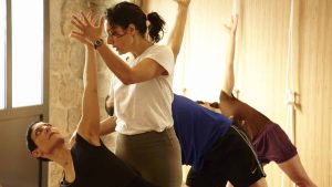 Fanny enseigne le Yoga iyengarRognone