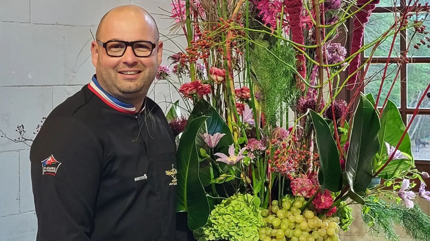 Concours floral : Stéphane Chanteloube, candidat tricolore