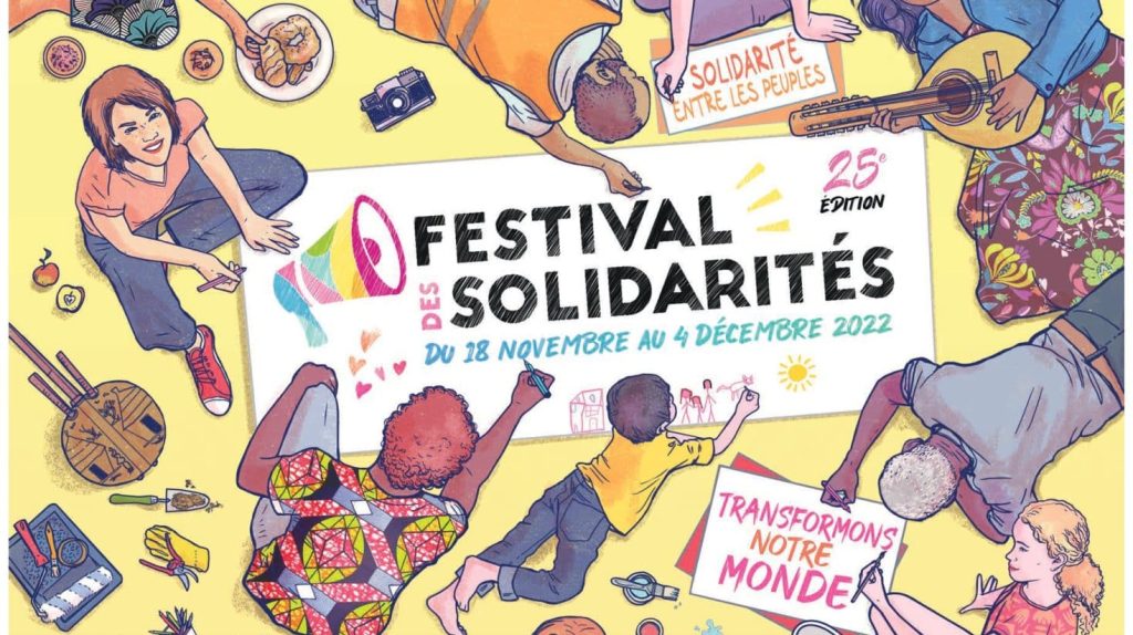 Affiche du Festival des Solidarités