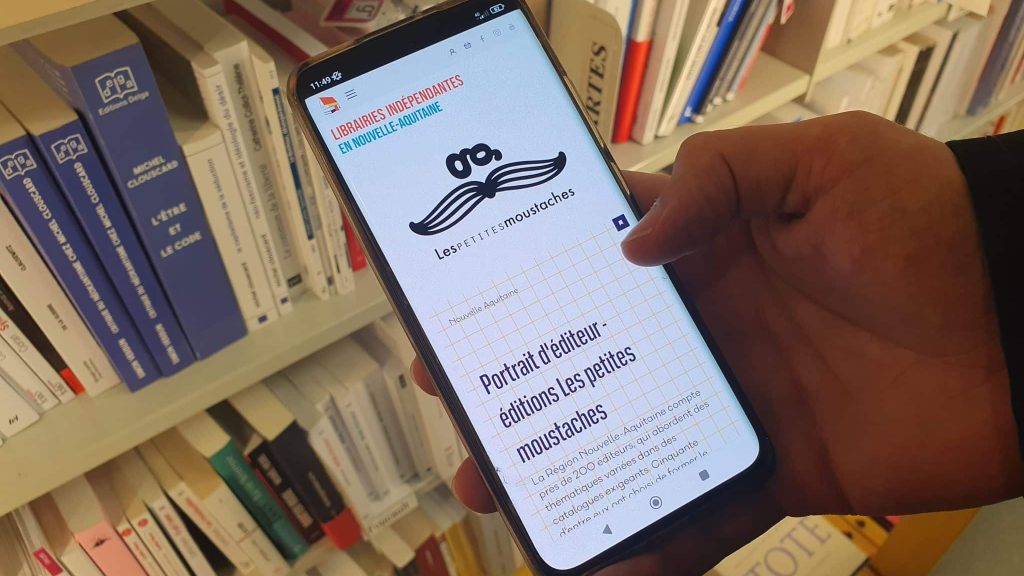 Lina, la nouvelle application des libraires de Nouvelle-Aquitaine