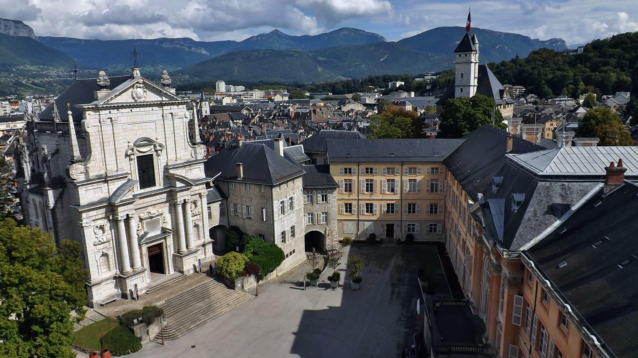 Le château de Chambéry, en Savoie.