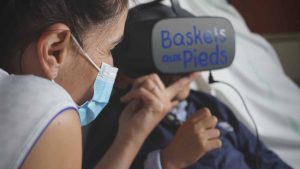 Faire voyager virtuellement les enfants hospitalisés avec Baskets aux Pieds