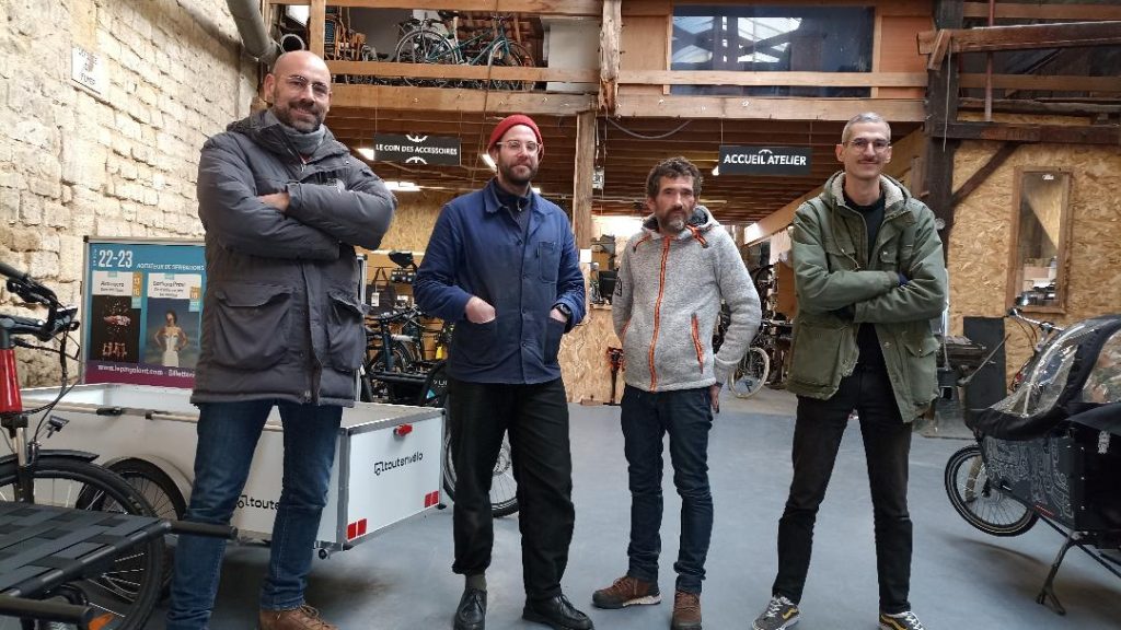 Reine Cargo, un tiers-lieu dédié au vélo à Bordeaux