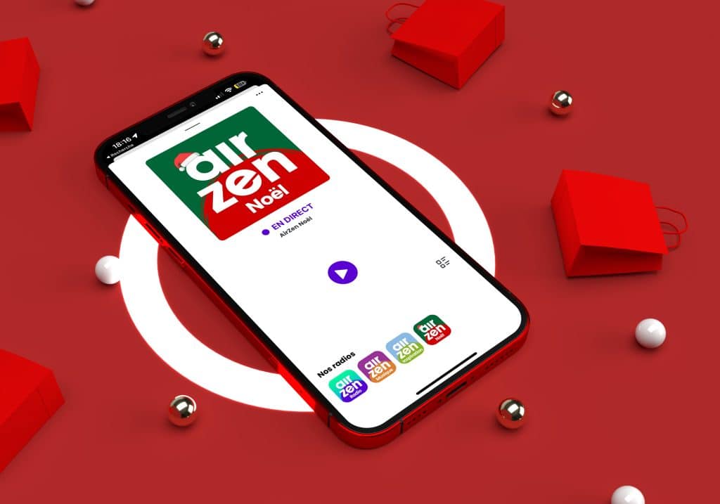 Webradio : passez les fêtes en bonne compagnie avec AirZen Noël 