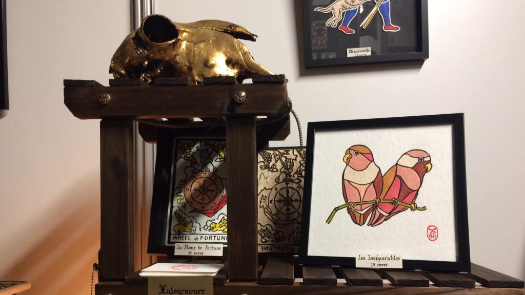 Juliette de Capele, graveuse inspirée par la cartologie