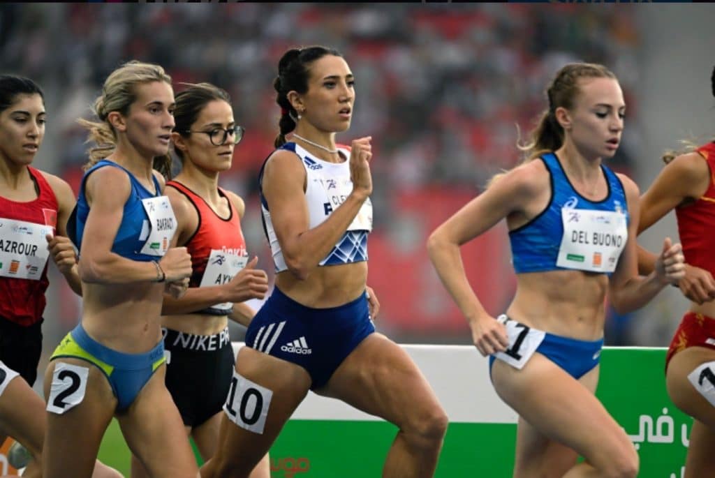 Bérénice Cleyet-Merle, demi-fondeuse, court vers les Jeux de Paris