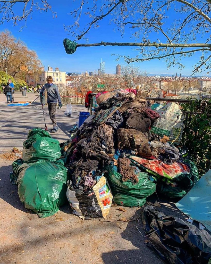 Lyon : Sensibiliser les habitants via des opérations de ramassage