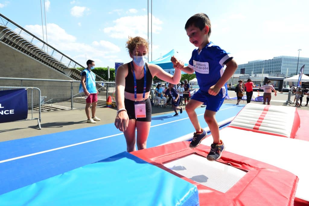 Lyon : La tour Hopi Sport pour faire bouger les enfants hospitalisés