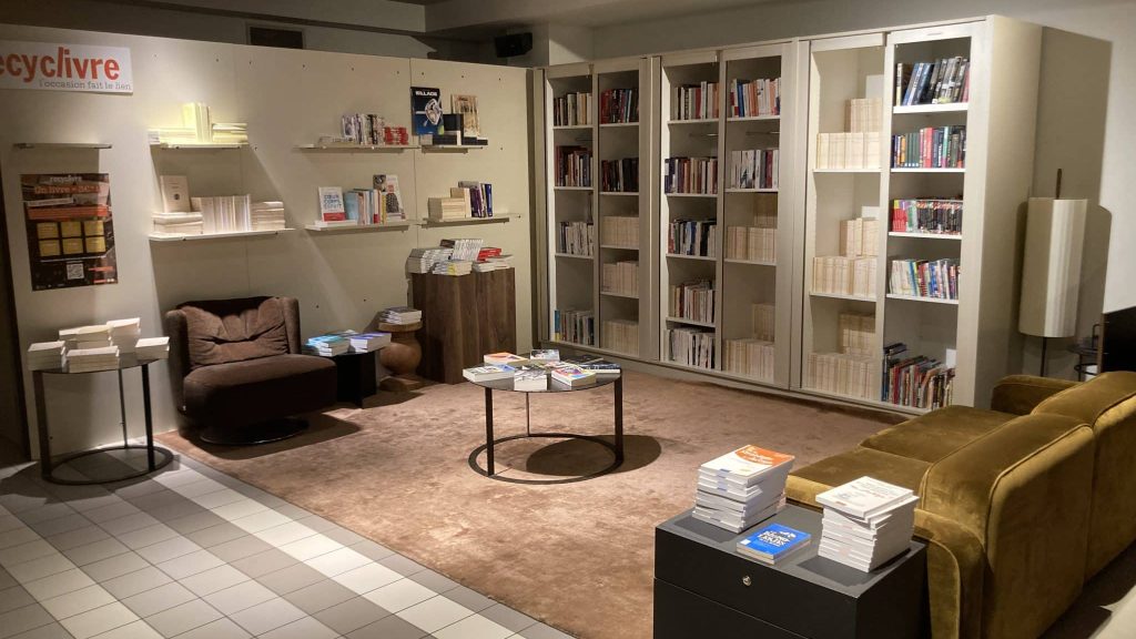 Recyclivre ouvre une librairie éphémère d’occasion à Paris