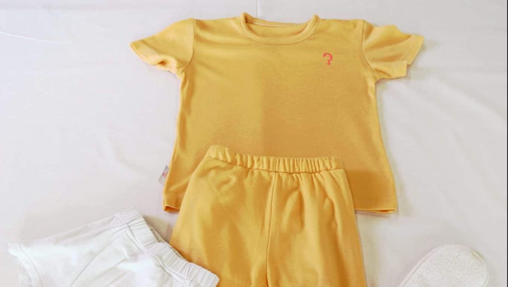 Peelou, le premier pyjama absorbant, imperméable et écoresponsable