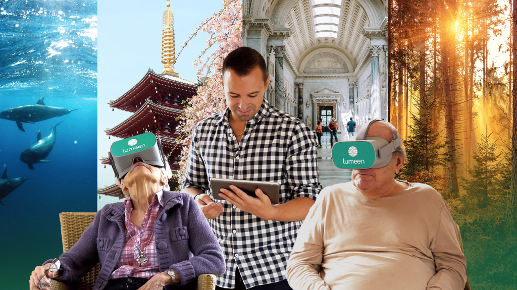 Réalité virtuelle : Lumeen illumine le quotidien des personnes âgées