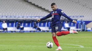 Le footballeur Kylian Mbappé.