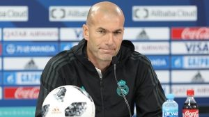 Le footballeur Zinédine Zidane.