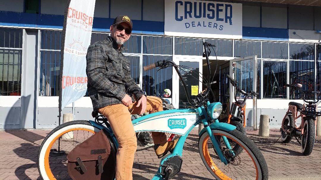 Benoit Maréchal, fondateur de Cruiser Dealers à Mérignac.