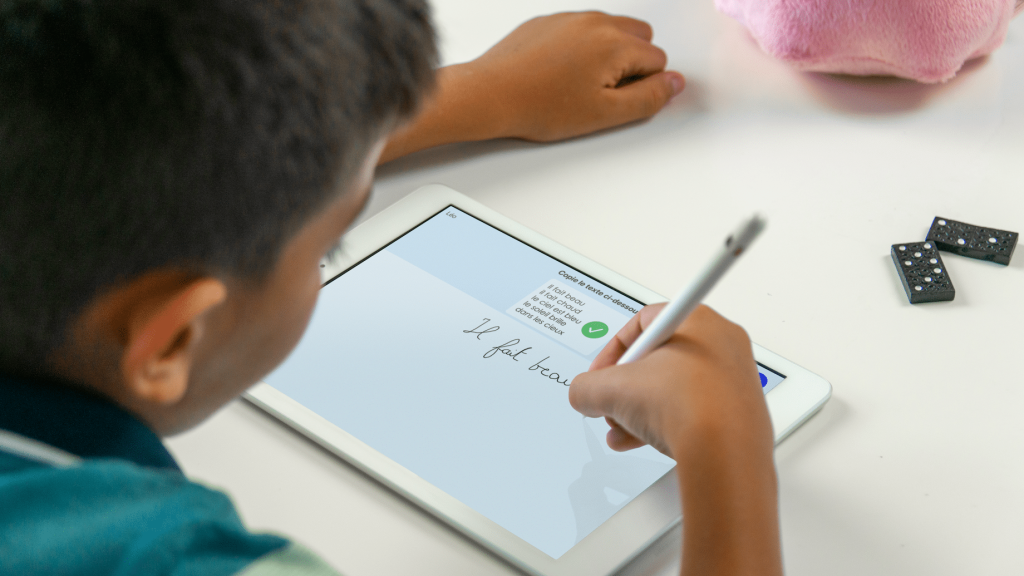 Dynamilis : apprendre l’écriture manuscrite grâce à une application
