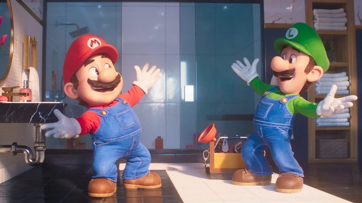 Extrait de "Super Mario Bros" le film.