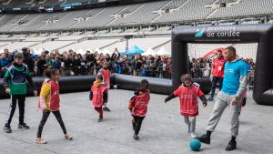 Du sport et des sourires pour 4000 enfants au Stade de France