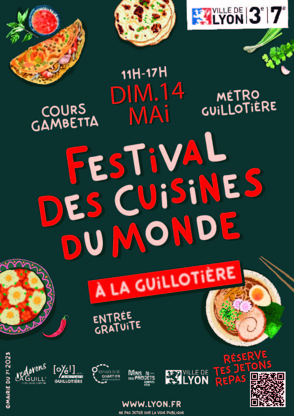 Lyon : Se régaler au festival des cuisines du monde à la Guillotière 