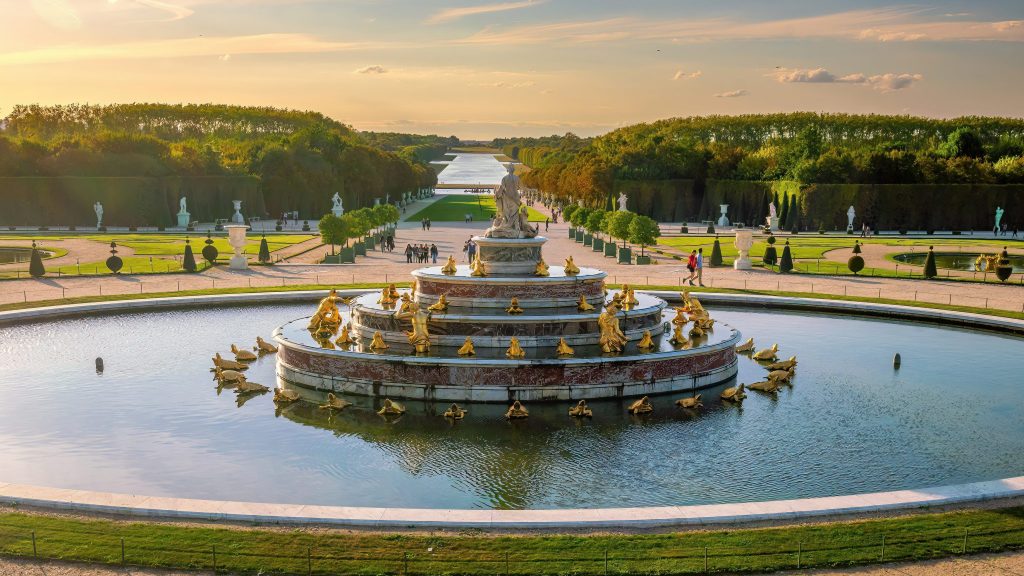 Embarquez pour une visite des jardins du château de Versailles