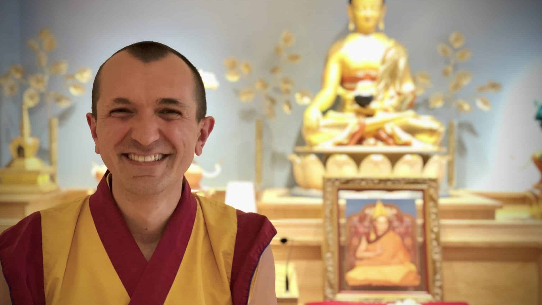 Kelsang Sangyé, moine bouddhiste à Toulouse