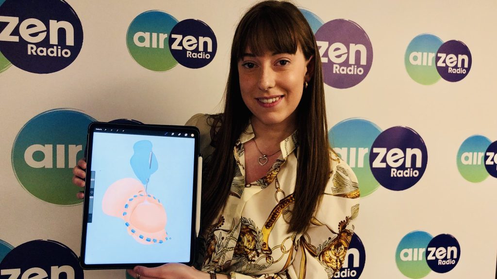 Illustratrice médicale, Emma dessine dans les blocs opératoires  