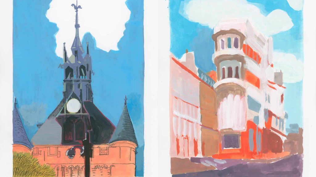 Urban Sketchers : chaque année, ces dessinateurs croquent les villes