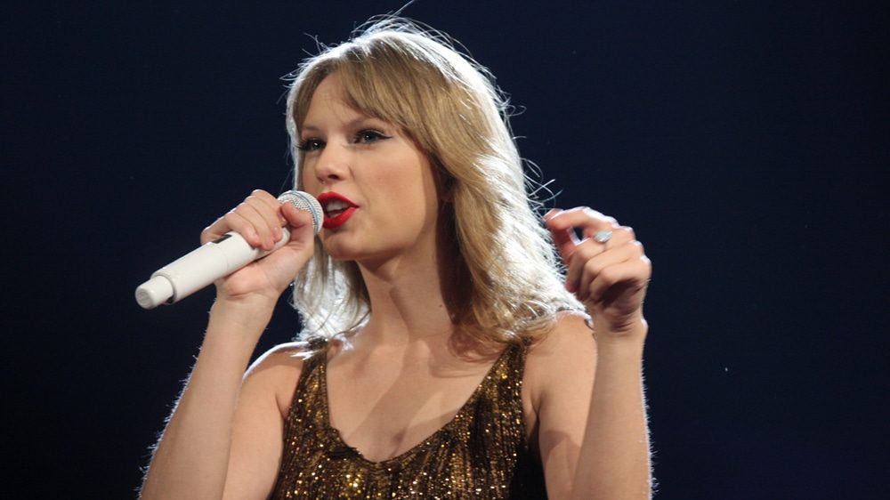 La chanteuse américaine Taylor Swift.