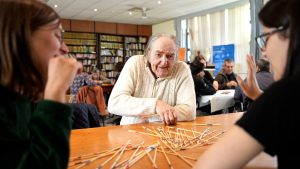 Un résident de l'ehpad Saint-Barthélémy à Marseille