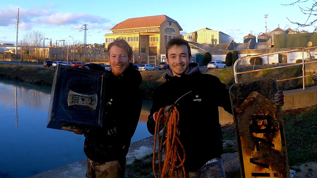 Baptiste et Quentin, les frères youtubeurs pêcheurs de trésors